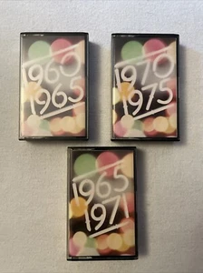 Chartbusters Cassette Tapes - 1 - 3 . 1960-1965 / 1965-1971 / 1970 -1975 . Ex/c - Picture 1 of 13