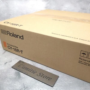 Roland V Cymbal Ride CY-16R-T CY16RT 16 pollici Ride Crash acustico Giappone nuovo - Foto 1 di 19