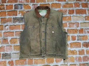 *CHEVIGNON VINTAGE WINTER DAUNEN KORD WESTE*BASIC CONQUEST*BRAUN*GR: XL*TIP TOP - Bild 1 von 9
