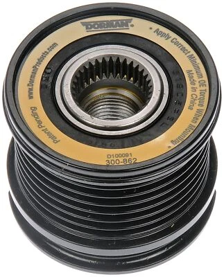 Dorman Fits Freightliner Mercedes-Benz E350 Alternator Clutch Pulley 300-862 - Image 1 of 2