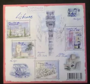 France 2009 Sheet Lisbon Portugal European Capitals F4402 New, MNH - Picture 1 of 1