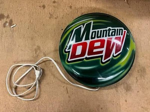 Vintage Mountain Dew Button Style Light Up Advertising Sign Parts/Repair - Picture 1 of 5