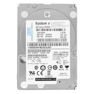 Hard Drive IBM ST1200MM0007 1.2TB 10,000RPM SAS II 2.5'' 00FN041 00FN044 - Picture 1 of 5