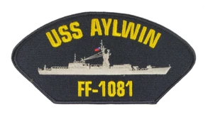 USS AYLWIN FF-1081 Ship Patch - Great Color - Veteran Owned Business - Picture 1 of 1