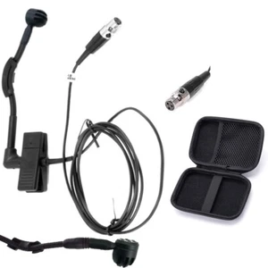 MS300 Cardioid Instrument Microphone For AKG Samson Gemini BeltPack Transmitter - Picture 1 of 9