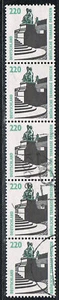 Bund SWK 220, 1936 R. senkr Nr. 225. mit Punkt, 5er Streifen gest 500er Rolle - Picture 1 of 2