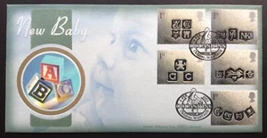 GB QEII Benham 2001 Occasions Set on First Day Cover, Childrey Wantage S/H/S - Picture 1 of 3