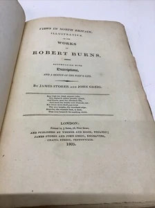 1805 Views in North Britain Illustrative of the Works of Robert Burns 17 Plates - Imagen 1 de 20
