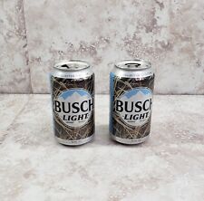 2023 Anheuser Busch Light Beer Camo Limited Ed Two 12 oz Cans Empty Man Cave