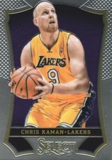2013-14 Panini Select #58 Chris Kaman Los Angeles Lakers
