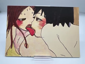 Aya Takano Licking Blue Postcard Kaikai Kiki 2002 Japan Art Takashi Murakami - Picture 1 of 6