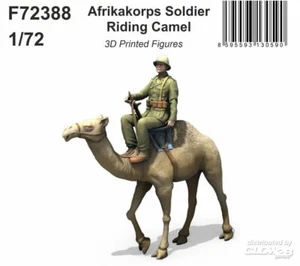 Special Hobby: Afrikakorps Soldier Riding Camel 1/72 / 3D Printed in 1:72 [62683