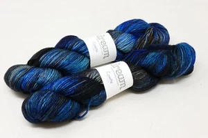 Dream Cosette 70 % lana merino SW, cachemir, nailon 270 yardas teñido a mano NUEVO - Imagen 1 de 7