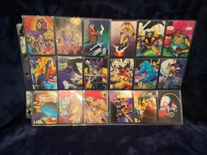 Marvel X-Men 1991 conjunto completo de tarjetas coleccionables #1-90 - Imagen 1 de 5