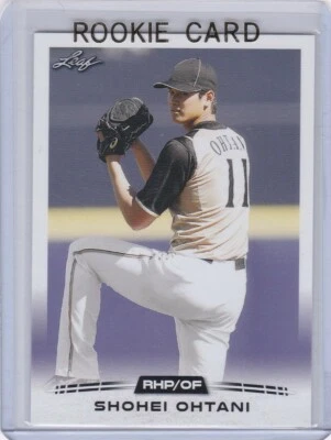 SHOHEI OHTANI ROOKIE CARD Baseball 2018 LEAF JAPANESE STAR Anaheim Angels $$ RC - Image 1 of 2