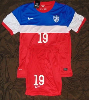 NWT Team USA #19 Graham Zusi Bomb Pop Jersey and Shorts Combo Size XL - Image 1 of 4