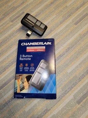 Chamberlain 953EV-P2 3 Button Remote Control Garage Door Opener - Image 1 of 2