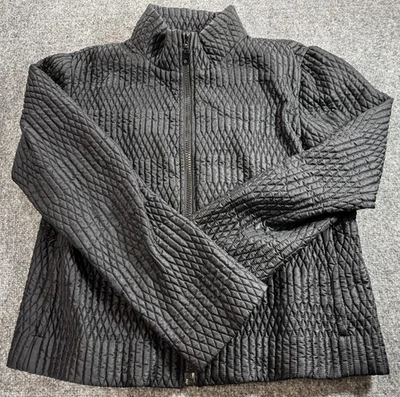 Chaqueta acolchada para mujer United Colors of Benetton talla 46 negra manga larga Foto 1 de 4