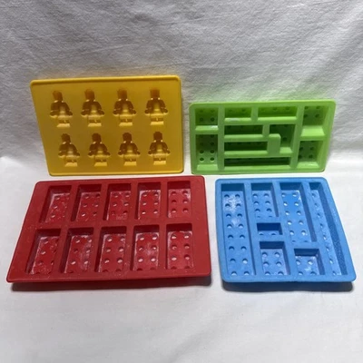 Building Block Silicone Ice Cube / Gummy Mold / Crayon Wax Mold - Image 1 of 4