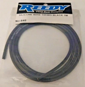 Reedy RC 648 Silicone Wire 14AWG Black 1M - Picture 1 of 2