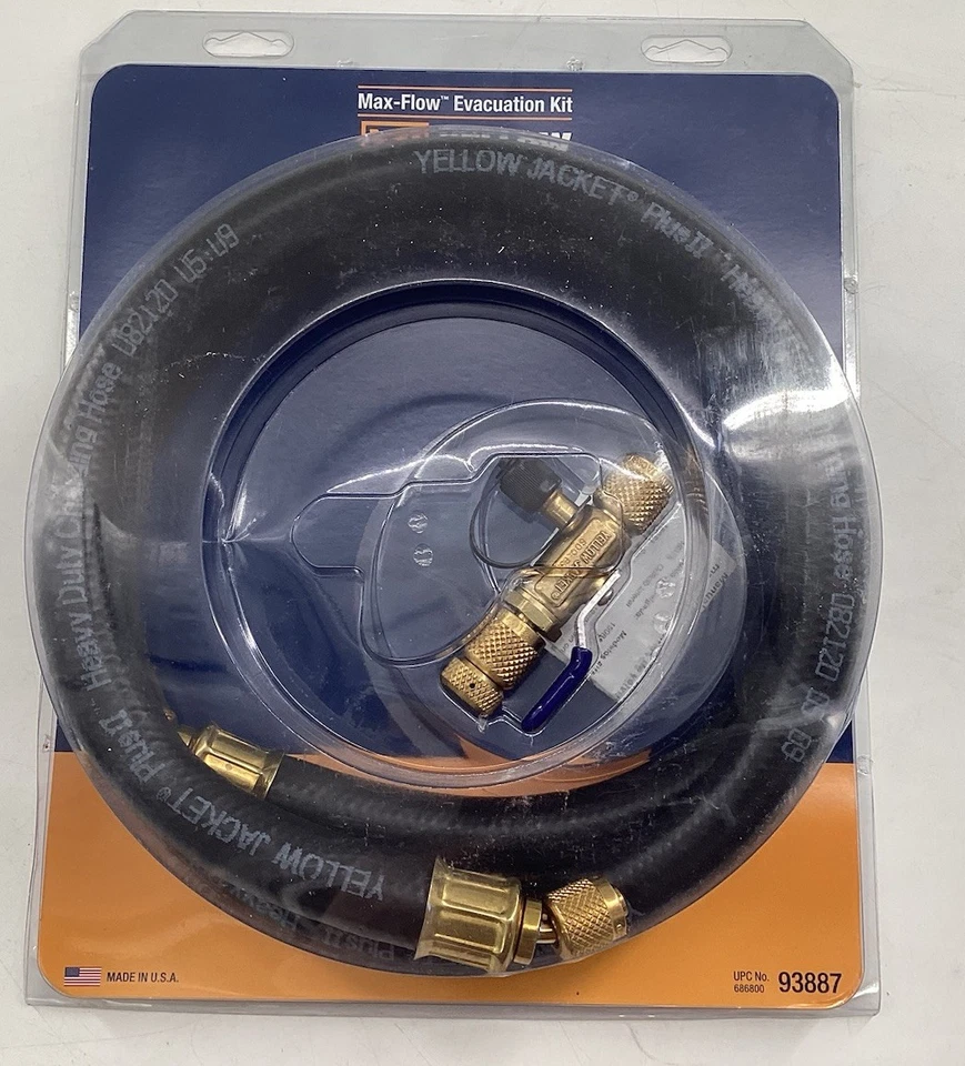 Yellow Jacket Maxflow Evacuation Hose Kit 93887