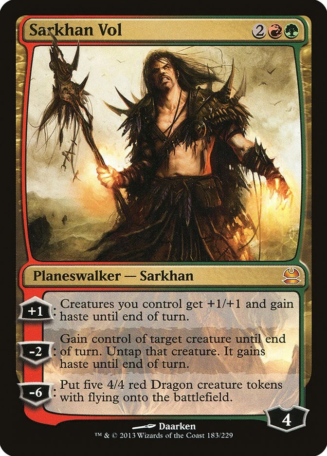 MTG Sarkhan Vol  - Modern Masters #183 - Image 1 of 1