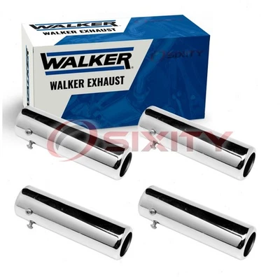 4 pc Walker Exhaust Pipe Spouts for 1990-1996 Nissan 300ZX 3.0L V6 Tail jf - Image 1 of 4