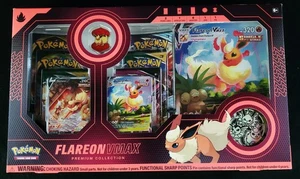 2022 Pokémon TCG – Flareon VMAX Premium Collection Box – Factory Sealed - Picture 1 of 14