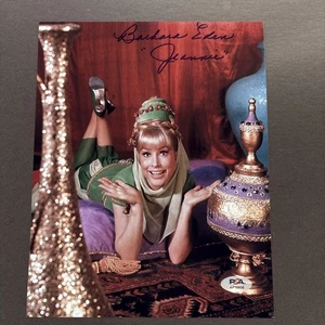 Foto 8x10 firmata autografata Barbara Eden - Sogno di Jeannie - ologramma PSA - Foto 1 di 6