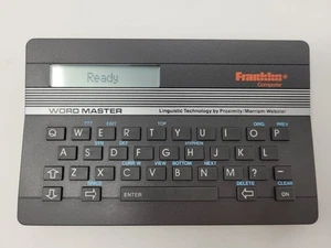 Franklin Wordmaster Handheld Electronic Thesaurus & Spelling Corrector WM-1000 - Picture 1 of 2