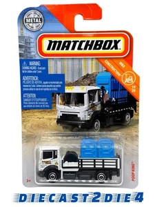 Neu/Versiegelt Matchbox 2019 Release Poop King #22/100 MBX Bau Kostenloser Versand - Bild 1 von 4