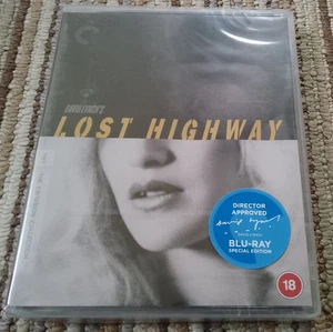 Lost Highway (Blu-Ray, 1997) (Criterion Collection) David Lynch, OOP, New - Picture 1 of 2