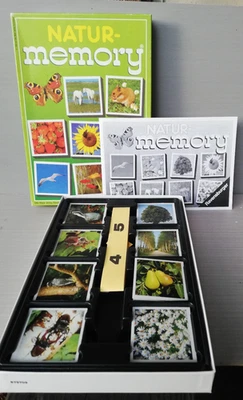 RAR Vintage: natur memory Ravensburger Spiele Legespiel Gedächtnisspiel 1986 - Bild 1 von 3