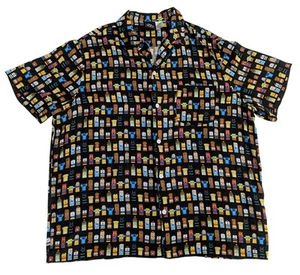 Disney 100th Anniversary Camp Shirt With Unified Characters Mens XXL - Picture 1 of 10