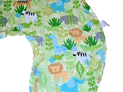 3R!ВАУ! BOPPY сафари джунгли зоопарк хлопковая смесь кормления подушка чехол скольжения - Изображение 1 из 2