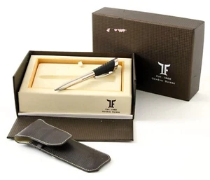 TF Tourbillon Kugelschreiber Uhrwerk Ball Pen Uhr Watch aus 1968 Fullset mit OVP - Picture 1 of 12