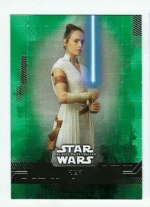 Star Wars 2019 Rise of Skywalker set completo parallelo VERDE 1-99 + 18 inserti - Foto 1 di 3