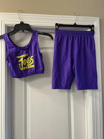 Vintage Smokin Joe’s Racing Ladies Shorts & Top sz M Cover