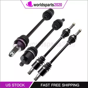 4Pcs Rear Front for Polaris RZR 4 800 S 800 2010 2011 2012 2013 CV Axle Shaft - Picture 1 of 7