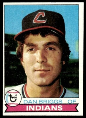 1979 Topps Dan Briggs Cleveland Indians #77 - Image 1 of 2