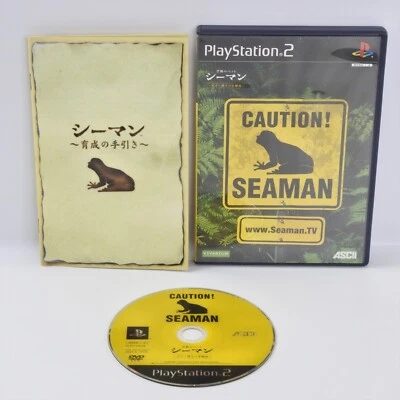 SEAMAN PS2 Playstation 2 For JP System ccc p2 - Image 1 of 2