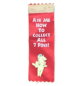 Disney Hercules Baby Pegasus Pin Commemorative Cast Member Ribbon 1997 5 of 7 - Picture 1 of 6