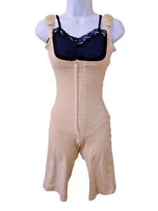Fajas MYD 0068 Sz.XL Mid Thigh Body Shaper Medical Graded Compression Beige NWOT - Picture 1 of 24