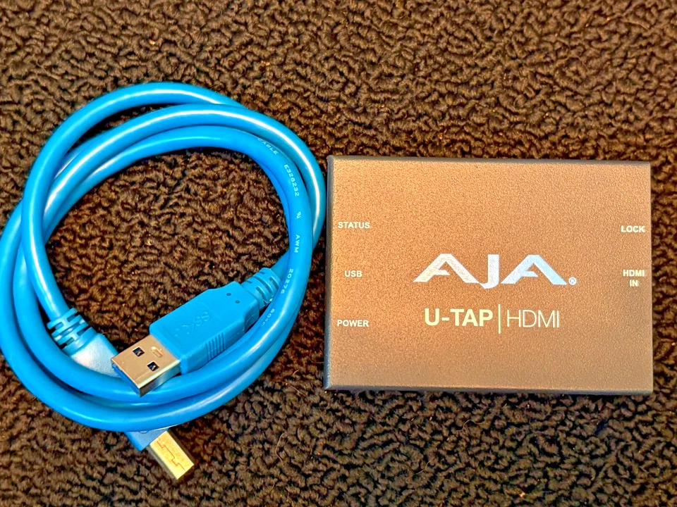 AJA U-TAP-HDMI HD USB 3.0 Capture Device with HDMI Input - Image 1 of 1