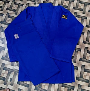 Judo gi Jacket Judogi Blue USED Size 155 - Picture 1 of 5