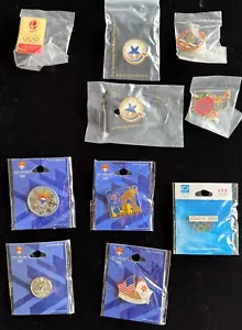 Olympics and Paralympic pins 1992-2004, lot of 10, new in packaging - Picture 1 of 11