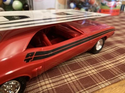 1971 DODGE CHALLENGER  R/T 440 "J-Kraft" PROMO CAR MODEL DECAL SHEET  1:25 - Image 1 of 4