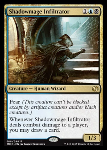 Shadowmage Infiltrator ~ Moderately Played Modern Masters 2015 MTG Magic Ultimat - Image 1 of 1