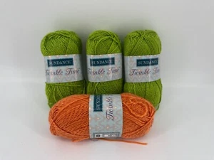 Lot of 4 Herrschners Sundance Twinkle Time Sparkly Acrylic Yarn | 191y each - Picture 1 of 3