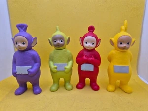 Teletubbies Bundle Of All 4 5 Inch Figures Lala, Dipsy Vintage Children’s Toys - Picture 1 of 23